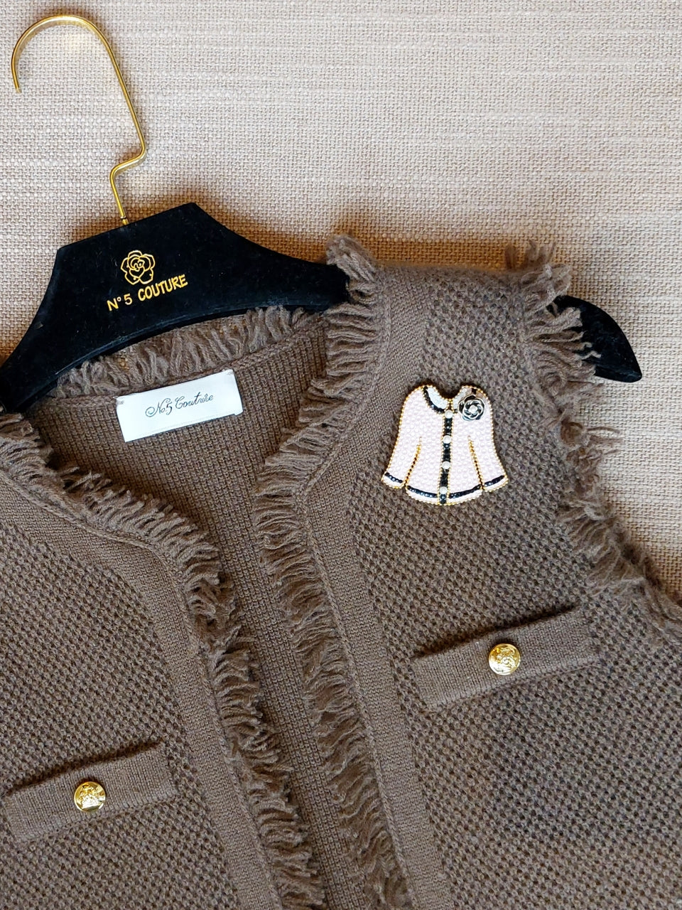 Camellia Jacket Brooch