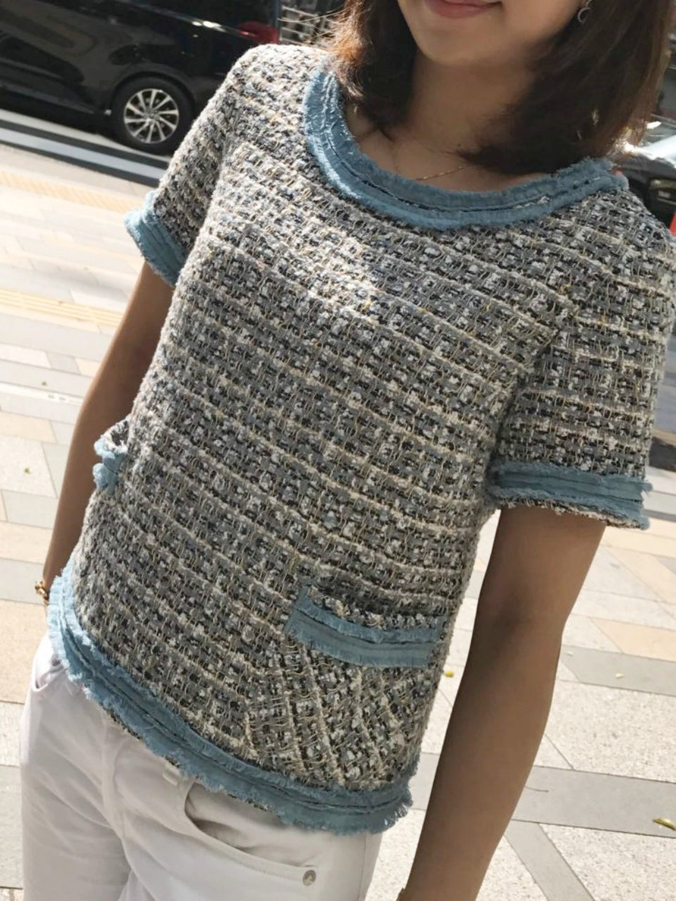 Denim Top
