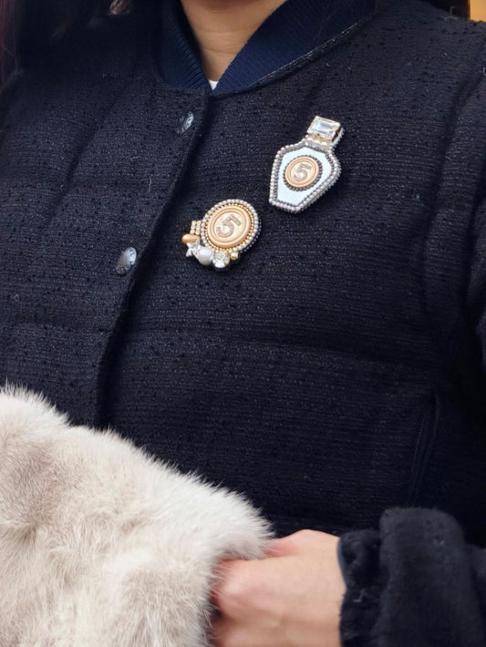 No.5 Series Magnet Brooch “Perfume Bottle“